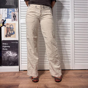 Prana pinstripe pants